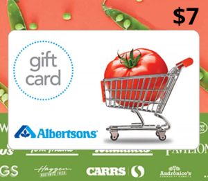Albertson's USD 7 Подарочная карта US
