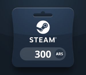 Steam Wallet ARS 300 Подарочная карта