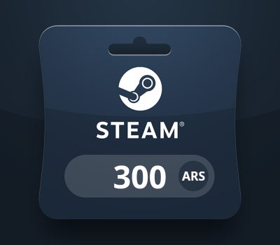 Steam Wallet ARS 300 Подарочная карта
