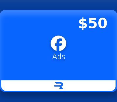 Rewarble Facebook Ads USD 50 Подарочная карта