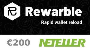 Rewarble Neteller €200 Подарочная карта