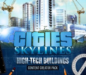 Cities: Skylines - Content Creator Pack: High-Tech Buildings DLC EU Steam Ключ
