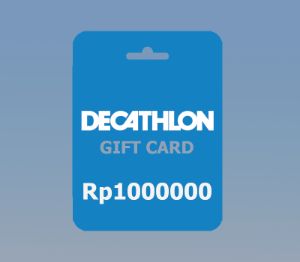 Decathlon IDR 1000000 Подарочная карта ID