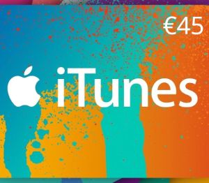 iTunes EUR 45 PT Карта