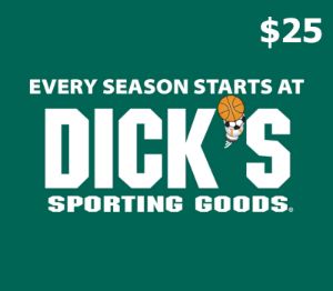 Dicks Sporting Goods $25 Подарочная карта US