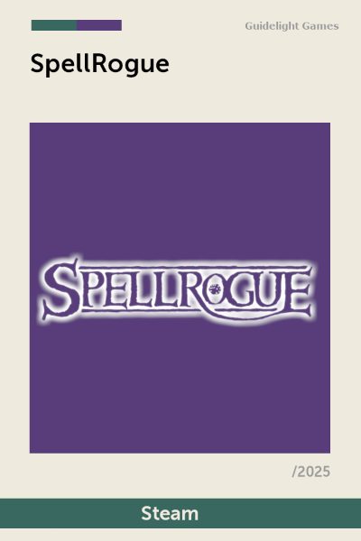 SpellRogue Steam Account