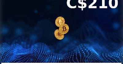 Rewarble Crypto CAD 210 Подарочная карта