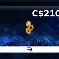 Rewarble Crypto CAD 210 Подарочная карта