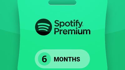 Spotify 6-month Premium Подарочная карта BR
