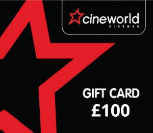 Cineworld Cinema GBP 100 Подарочная карта UK