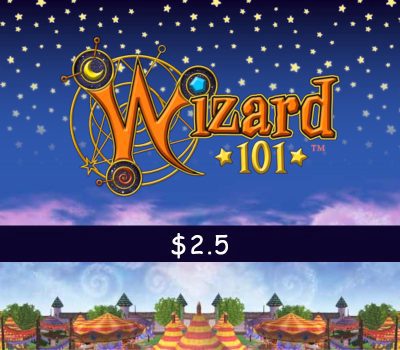 Wizard101 USD 2.5 Подарочная карта US