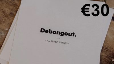 Debongout EUR 30 Подарочная карта FR
