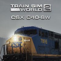 Train Sim World 2 - CSX C40-8W Loco Add-On DLC PC Steam Ключ