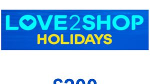 Love2Shop Holidays £200 Подарочная карта UK