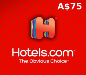 Hotels.com AUD 75 Подарочная карта