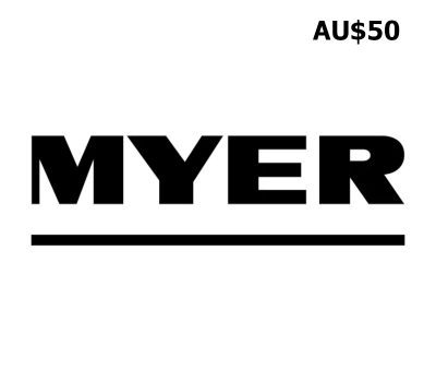 Myer AUD 50 Подарочная карта AU