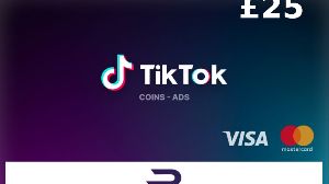 Rewarble TikTok GBP 25 Подарочная карта