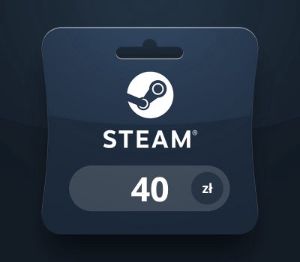 Steam Wallet PLN 40 Подарочная карта PL