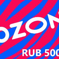 Ozon.ru 500 RUB Подарочная карта