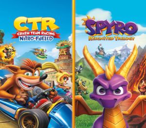 Crash Team Racing Nitro-Fueled + Spyro Game Набор US XBOX One / Xbox Series X|S Ключ