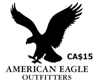 American Eagle CAD 15 Подарочная карта CA