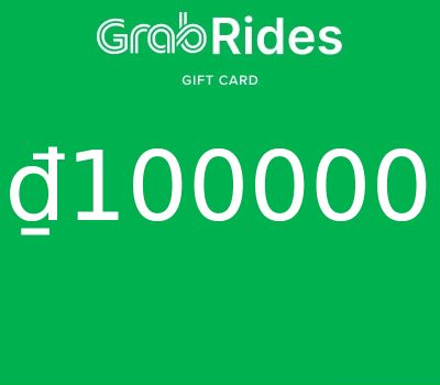 Grab Rides VND 100000 Подарочная карта VN