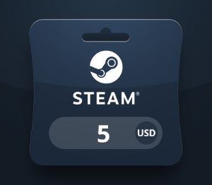 Steam Wallet USD 5 Подарочная карта BH
