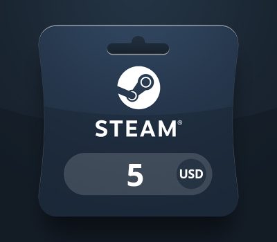 Steam Wallet USD 5 Подарочная карта BH