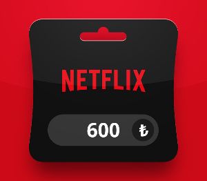 Netflix TRY 600 Подарочная карта TR