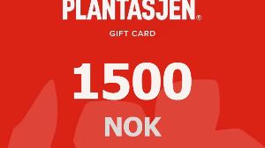 Plantasjen 1500 NOK Подарочная карта NO