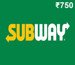 Subway INR 750 Подарочная карта IN