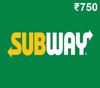 Subway INR 750 Gift Card IN