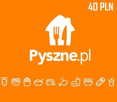 Pyszne.pl 40 PLN Подарочная карта PL