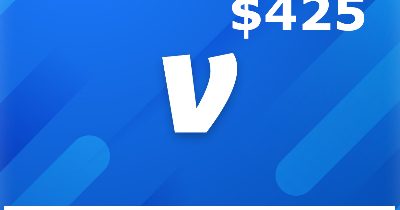 Rewarble Venmo USD 425 Подарочная карта