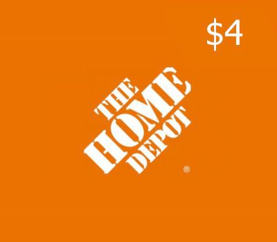 The Home Depot $4 Подарочная карта US