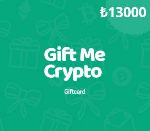 Gift Me Crypto TRY 13000 Подарочная карта