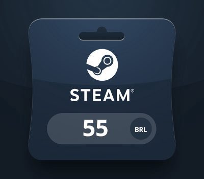 Steam Wallet BRL 55 Подарочная карта BR