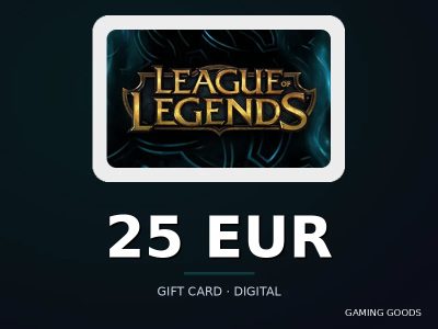 League of Legends EU — 25 EUR