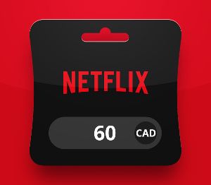 Netflix CAD 60 Подарочная карта CA