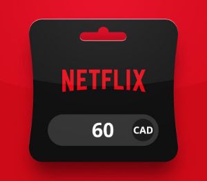 Netflix CAD 60 Подарочная карта CA