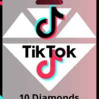 TikTok 10 Diamonds Ключ CN