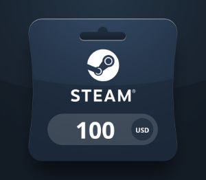 Steam Wallet USD 100 Подарочная карта AM