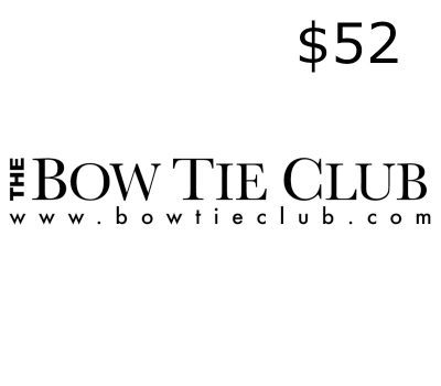 The Bow Tie Club 52$ Подарочная карта US