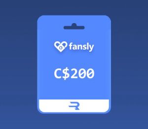 Rewarble Fansly CAD 200 Подарочная карта