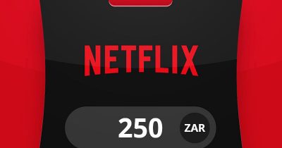 Netflix ZAR 250 Подарочная карта ZA