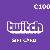 Twitch €100 Подарочная карта IE