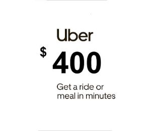 Uber USD 400 Подарочная карта US