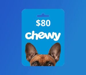 Chewy USD 80 Подарочная карта US