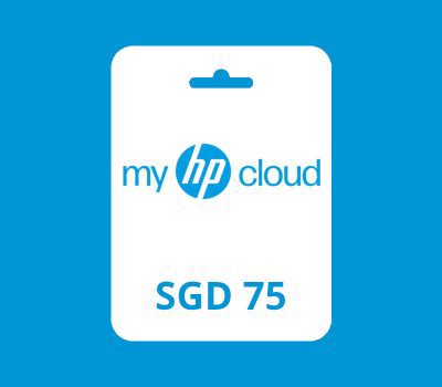 myHPcloud Cloud Storage SGD 75 Подарочная карта SG