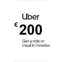 Uber €200 NL Подарочная карта